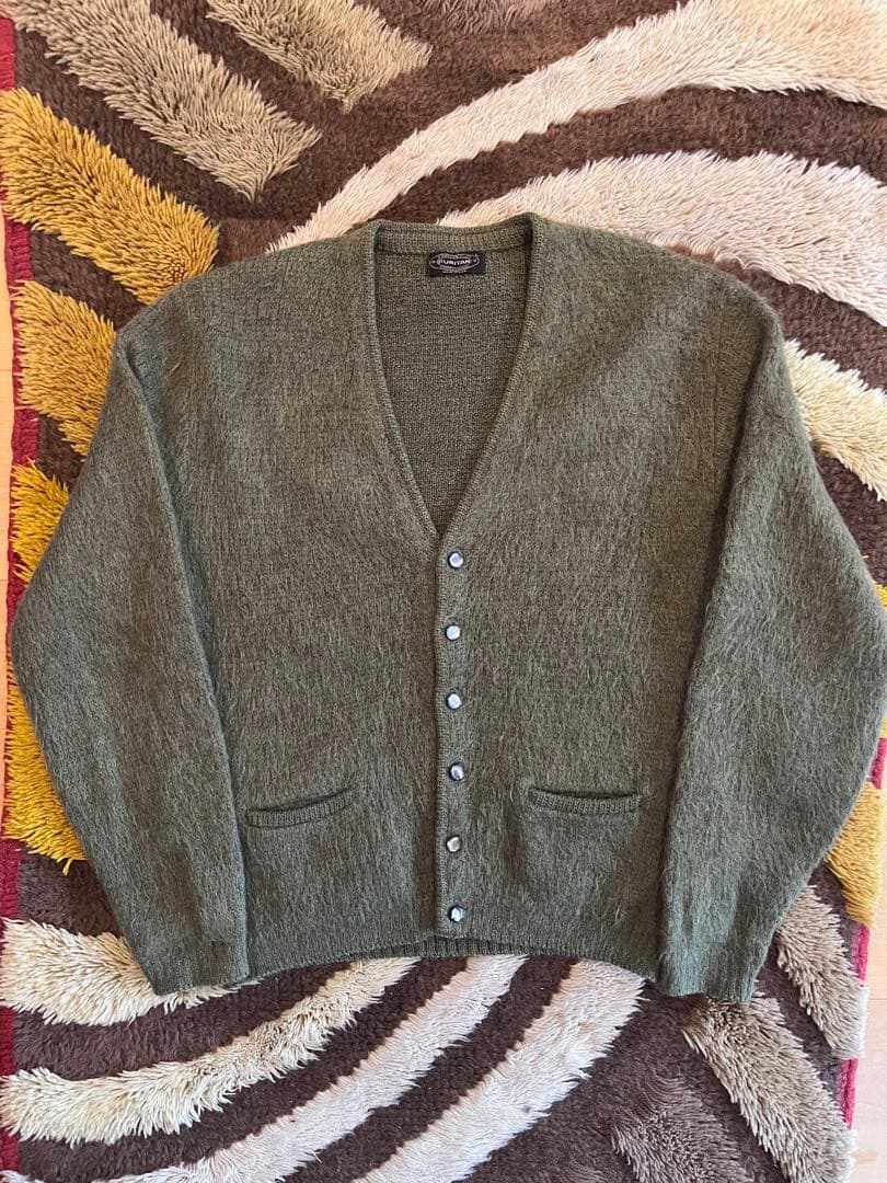 60s puritan モヘアカーディガン　 グランジ　カートコバーン　50s