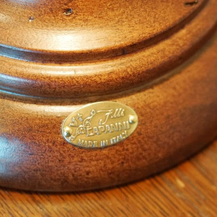 イタリア直輸入　老舗Capanni社製　イタリア製品　純真鍮&ポプラ古木仕様