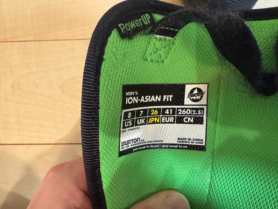 Burton ION スノーボードブーツ ブラック 26.0
