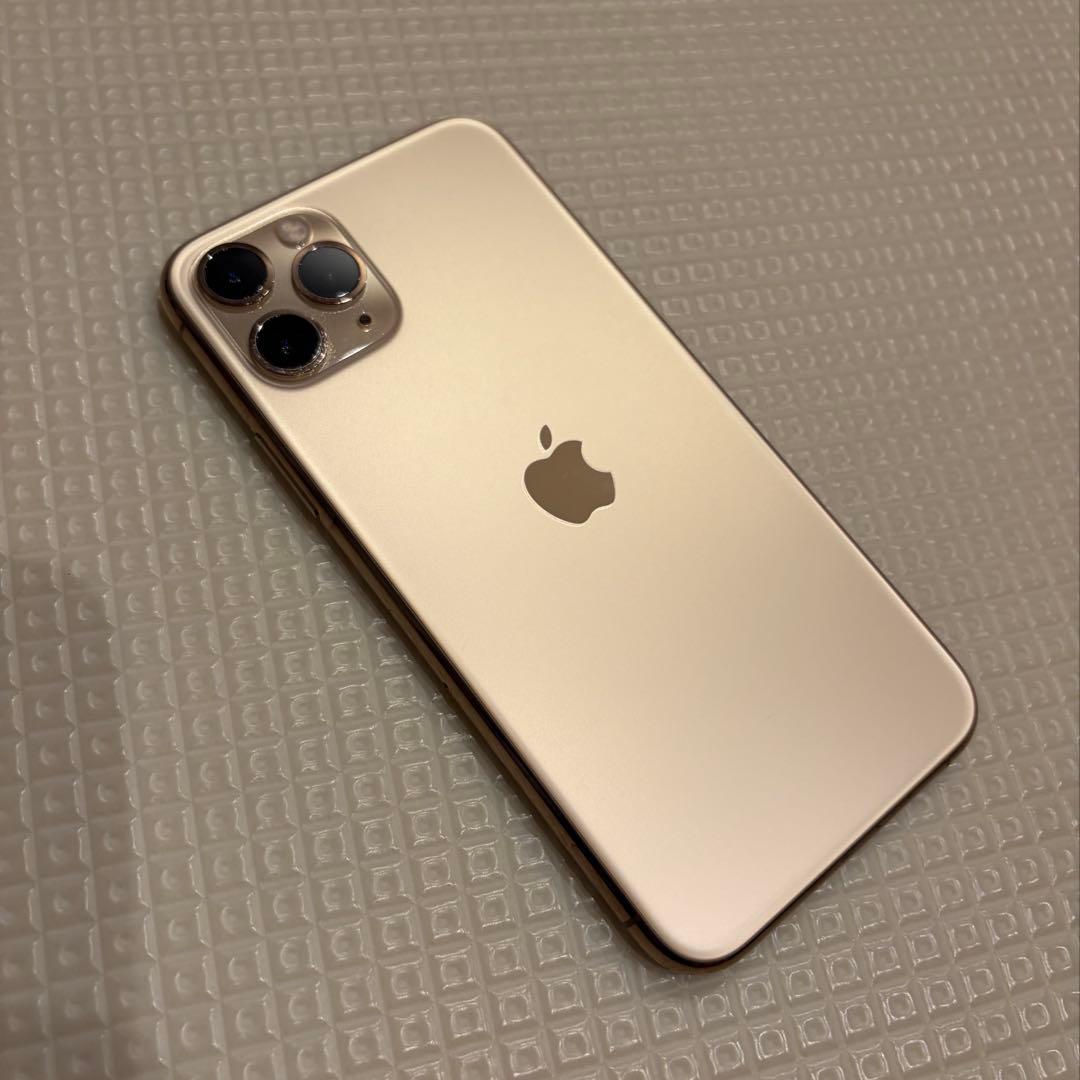 【最終値下】iPhone 11 Pro ゴールド 256GB SIMロック解除済