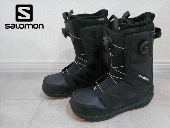 極美品 23-24 サロモン ローンチ BOA SJ BOA スノーボードブーツ