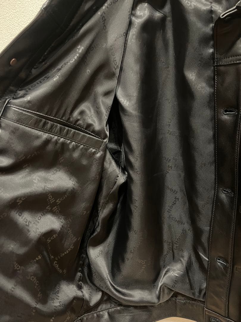 Schott ブラック レザージャケット