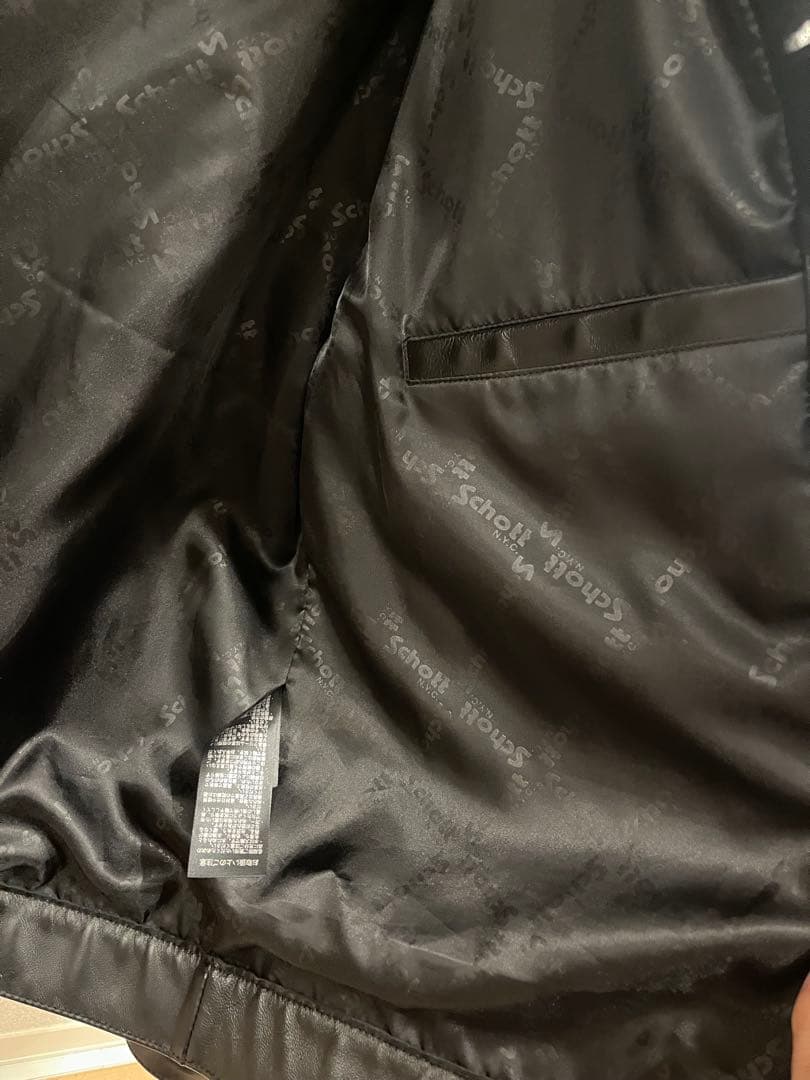 Schott ブラック レザージャケット
