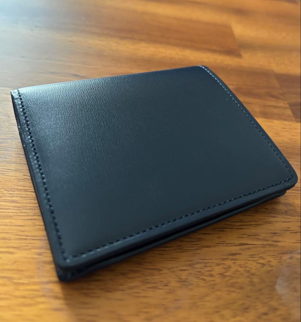 CYPRIS ネイビー 二つ折り財布