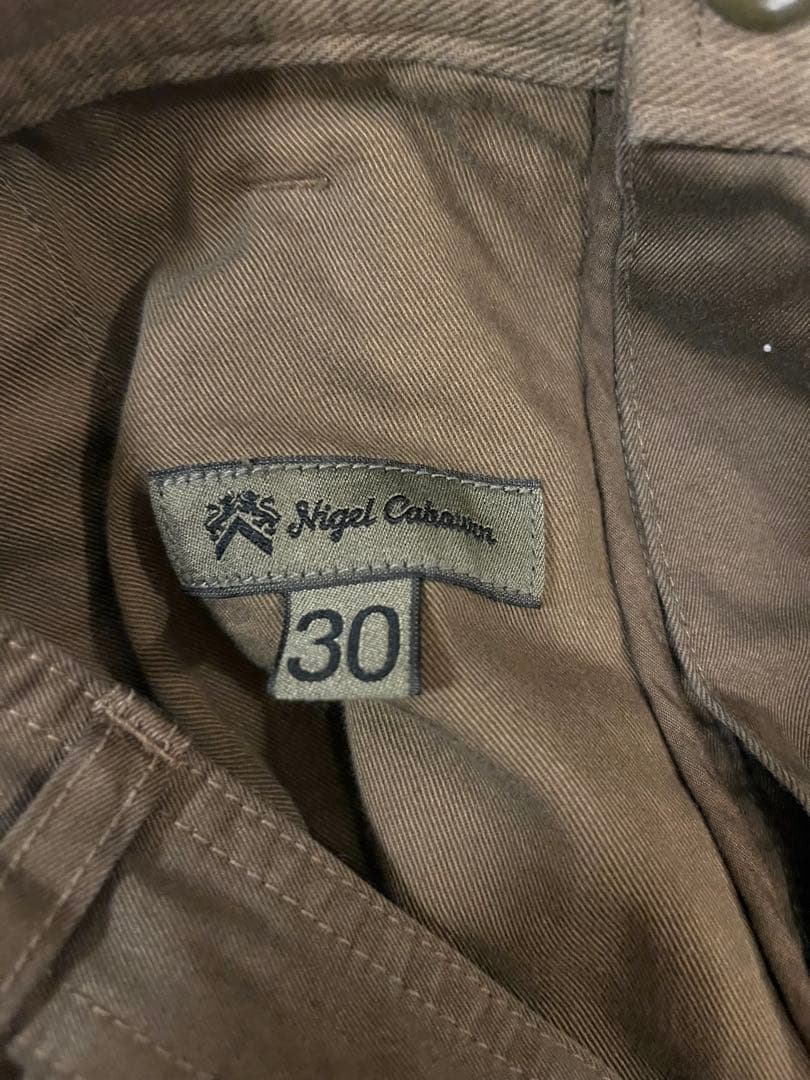 Nigel Cabourn ブリティッシュアーミーパンツ 30 美品 日本製