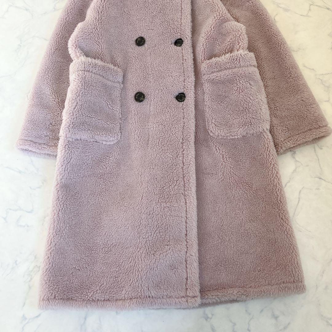 美品 Her lip to Fleur Shearling Boa Coat S