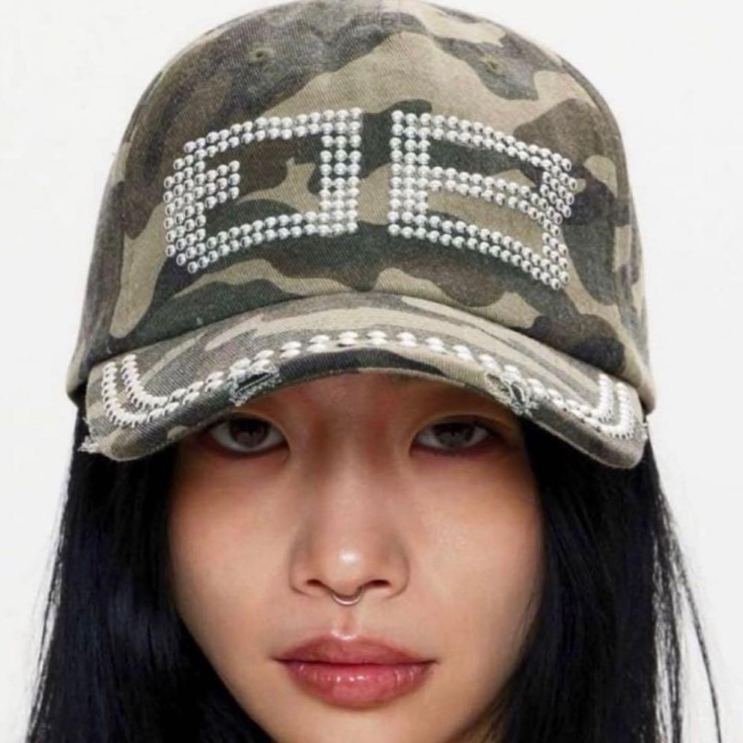 BEEDEN ビーデン BD STUDS DAMAGE CAP キャップ 迷彩