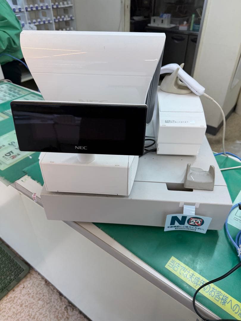 NEC レジ！2台まとめ売り！格安にて！