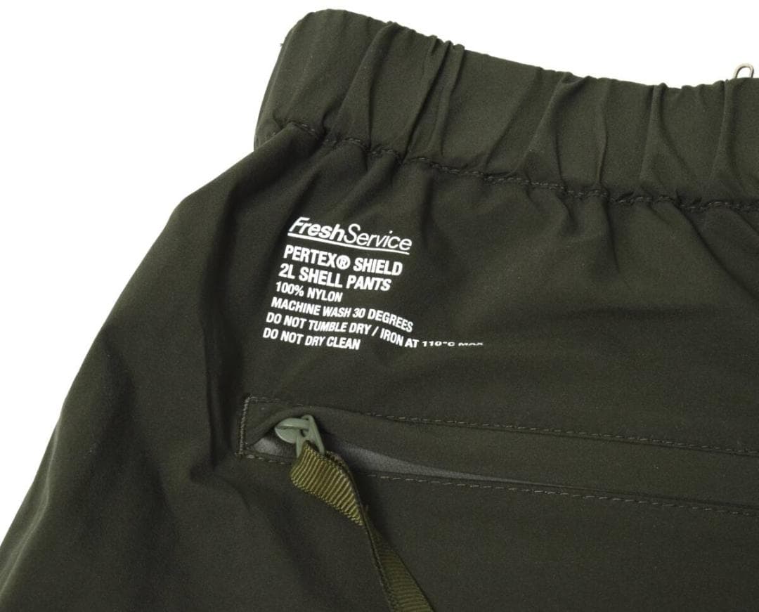 未使用 フレッシュサービス PERTEX バーテックス パンツ M カーキ