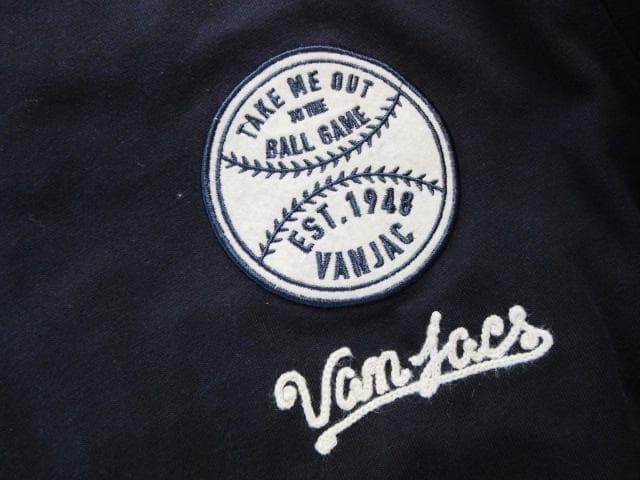 専用出品！（Ｌ）【新品】VAN JACKET　バックロゴ　長袖クルーネックシャツ