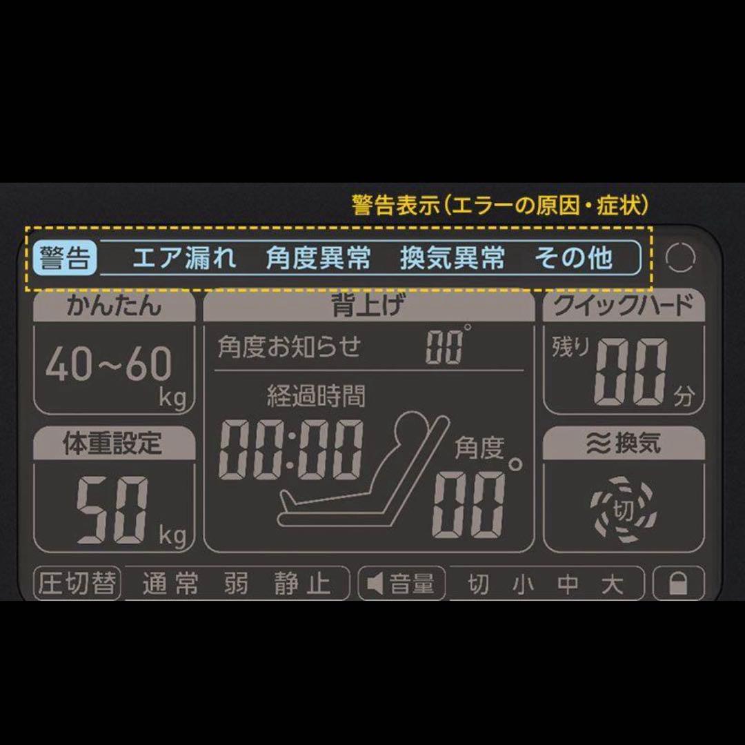 【美品】介護用電動エアマット　ネクサスiＢ　高機能型床ずれ予防エアマット