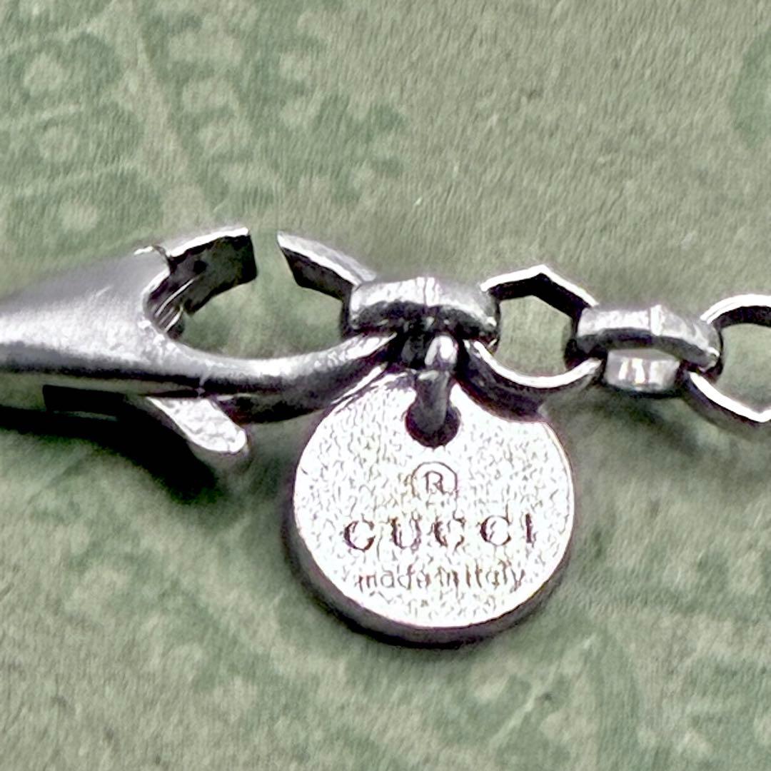 GUCCI　グッチ　インターロッキングG　アラベスク　ネックレス