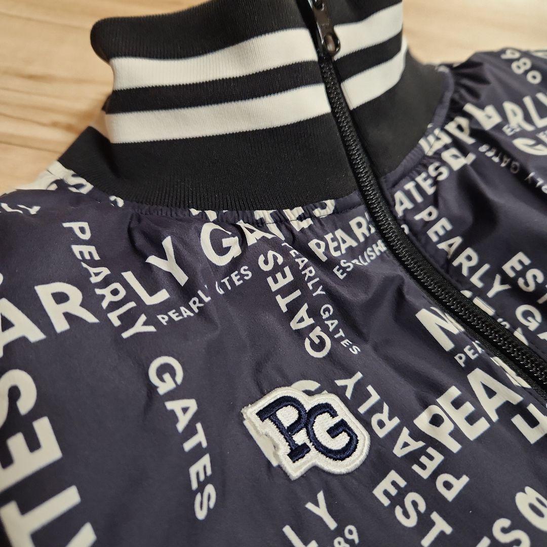 美品✦PEARLY GATES 4wayリバーシブル ロゴプリント ジャケット✦
