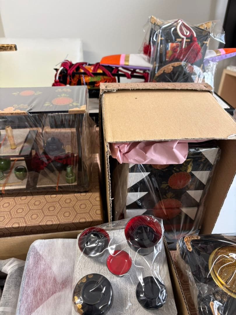 新品未使用　最高級　久月お雛様お道具