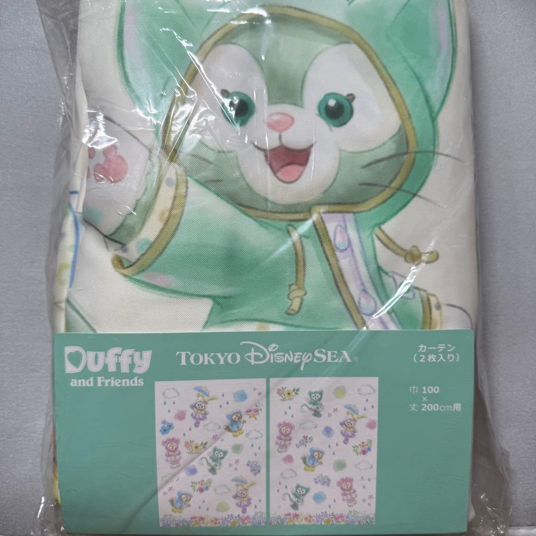 新品未使用　ビューティフルレイニーデイズ　カーテン　ダッフィ　ステラルー　ジェラ