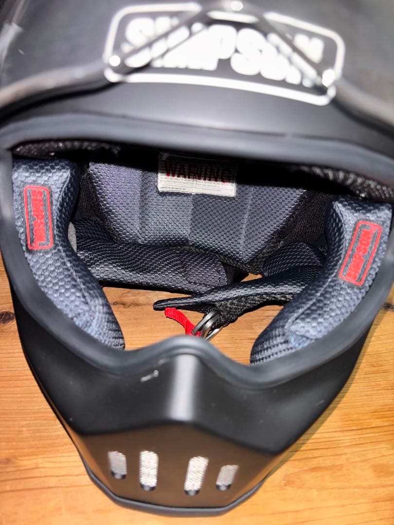 SIMPSON シンプソン M30 ヘルメット マットブラック 59cm