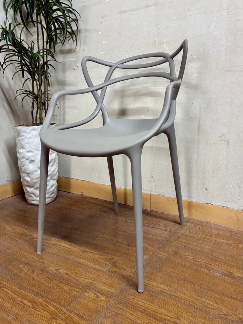 管464☆ Kartell☆Masters☆カルテル☆マスターズチェア☆グレー