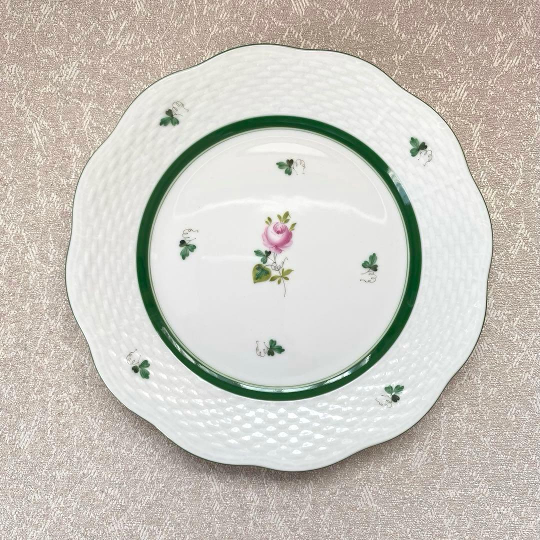HEREND ヘレンド　ウィーンの薔薇 デザートプレート＆マグカップ