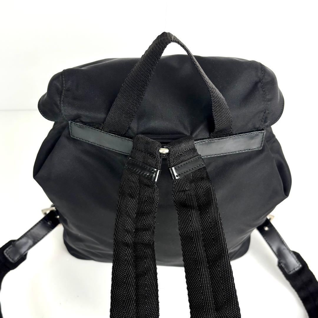 ほぼ未使用 PRADA プラダ リュック バックパック ナイロン レザー