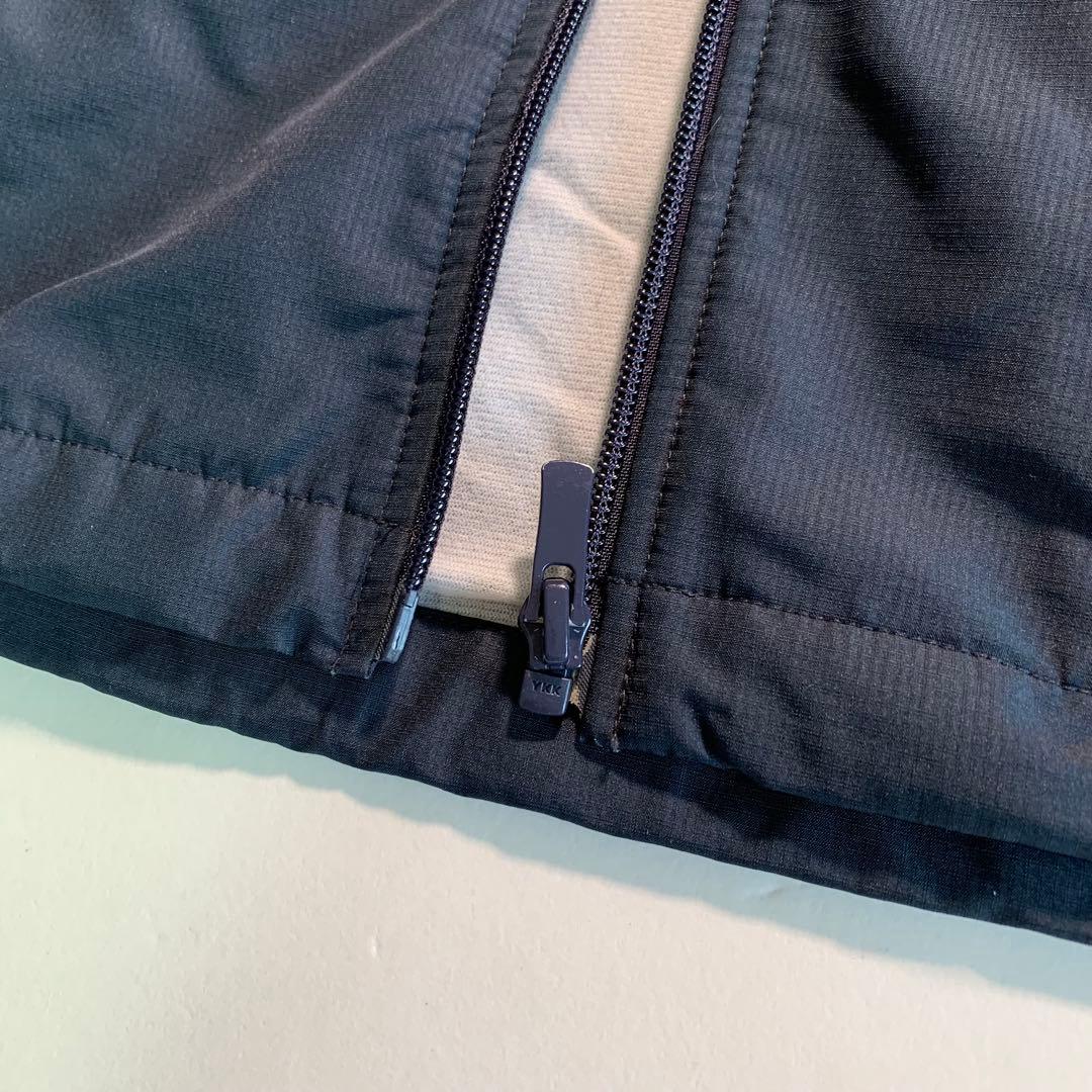 90's adidas ナイロンジャケット セットアップ S〜M ネイビー