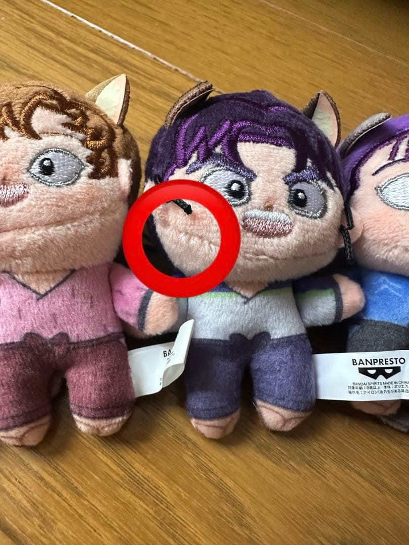 忍たま乱太郎 ほわぬい ナンジャ 善法寺伊作 食満留三郎 潮江文次郎 立花仙蔵