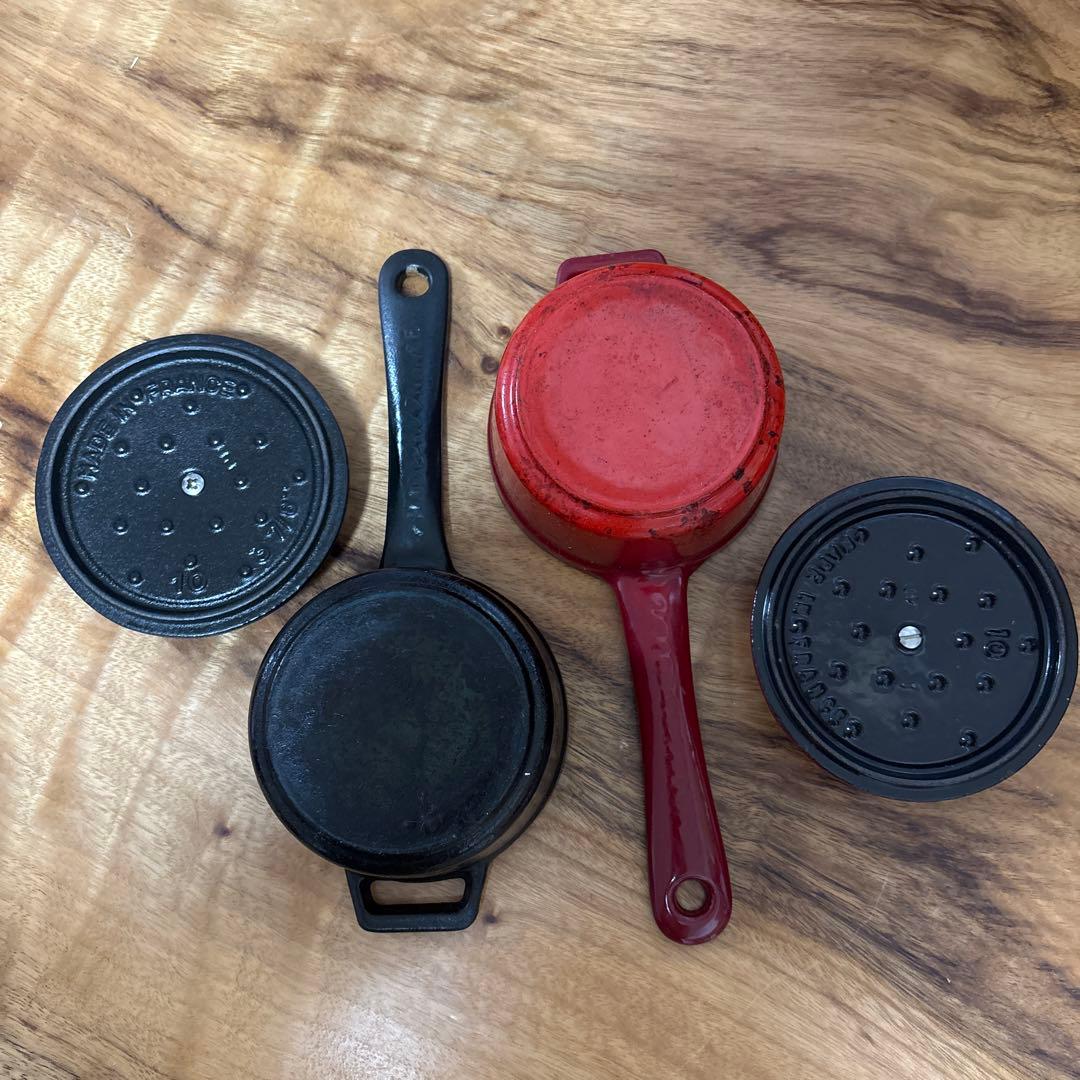 staub 10 ソースパン　2個セット