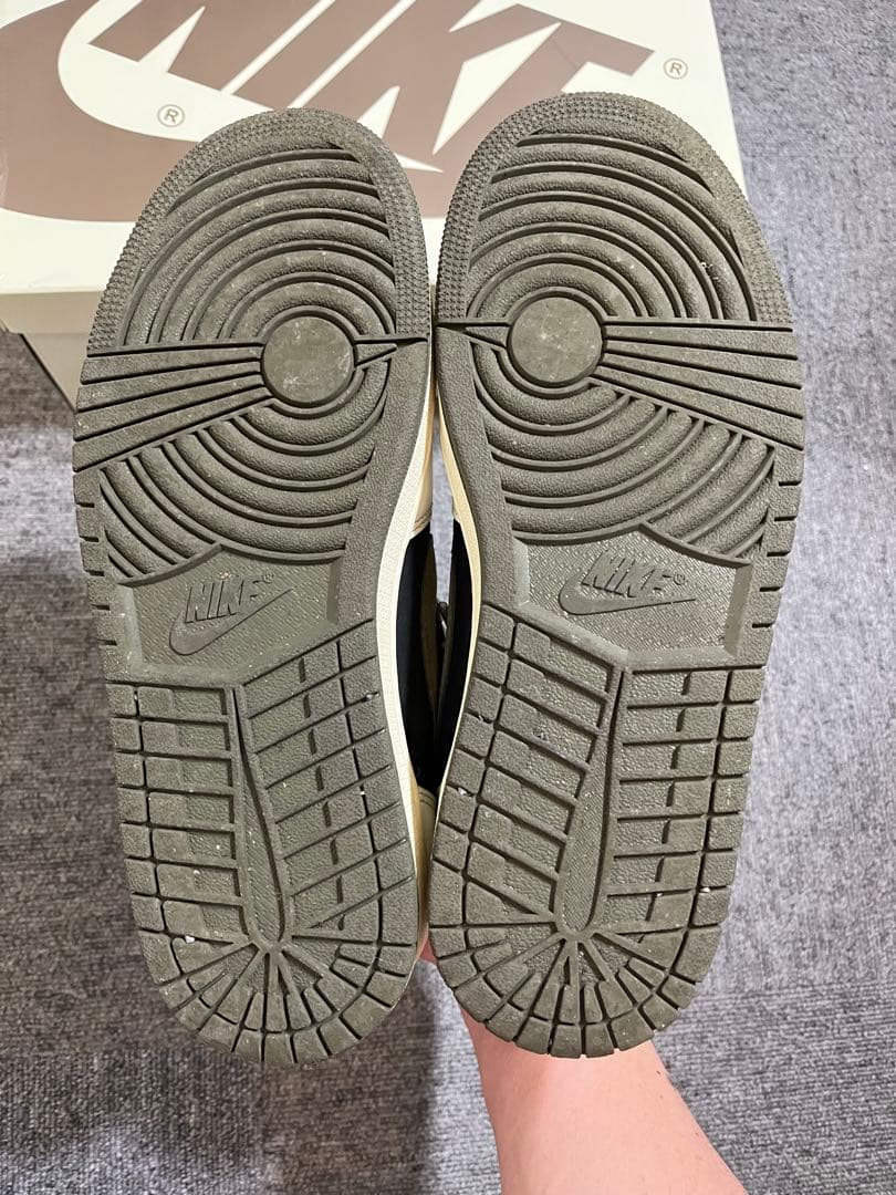 Air Jordan 1 Low \"Medium Olive\"（並行輸入品）