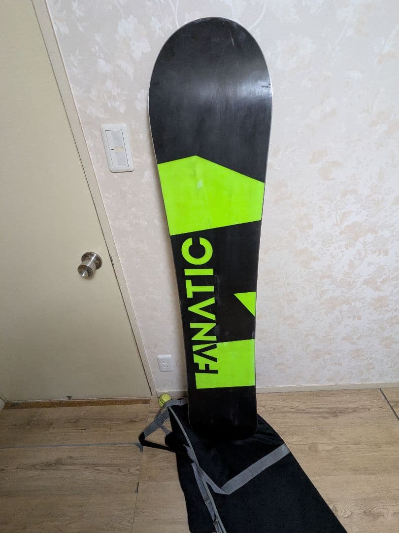 【初心者◎】FANATIC スノーボード 152 バイン ケース付