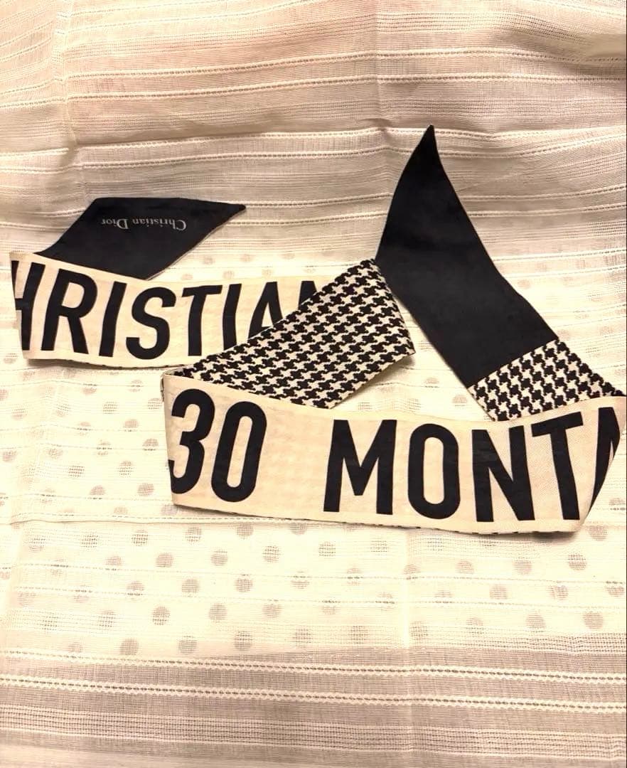 Christian Dior ミッツァ 千鳥柄 ディオール ミッツァ