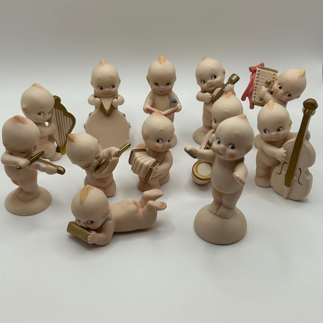 ローズオニールキューピー音楽隊　12体(箱有10体箱無2体)