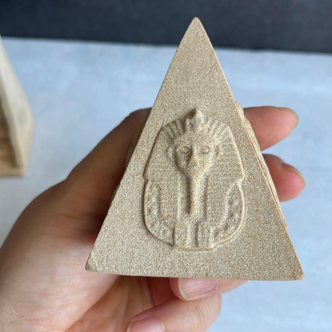 サンドストーン 彫刻 ピラミッド エジプト彫刻 エジプト神話
