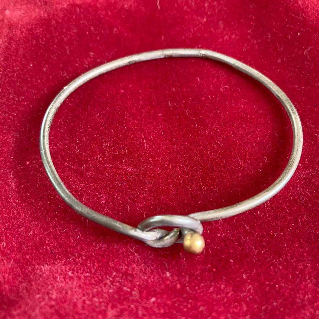 TIFFANY ブレスレット ラブノット 925 750 コンビ