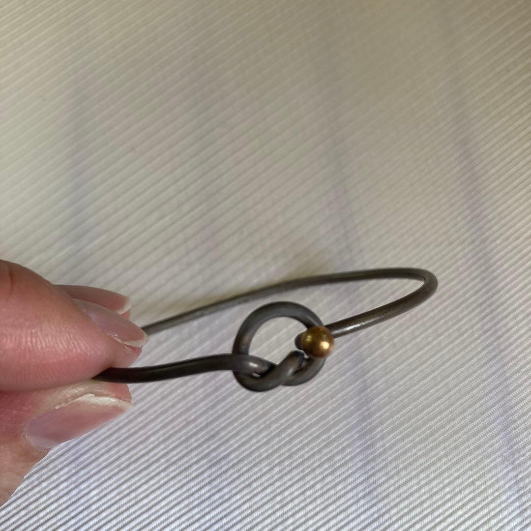 TIFFANY ブレスレット ラブノット 925 750 コンビ