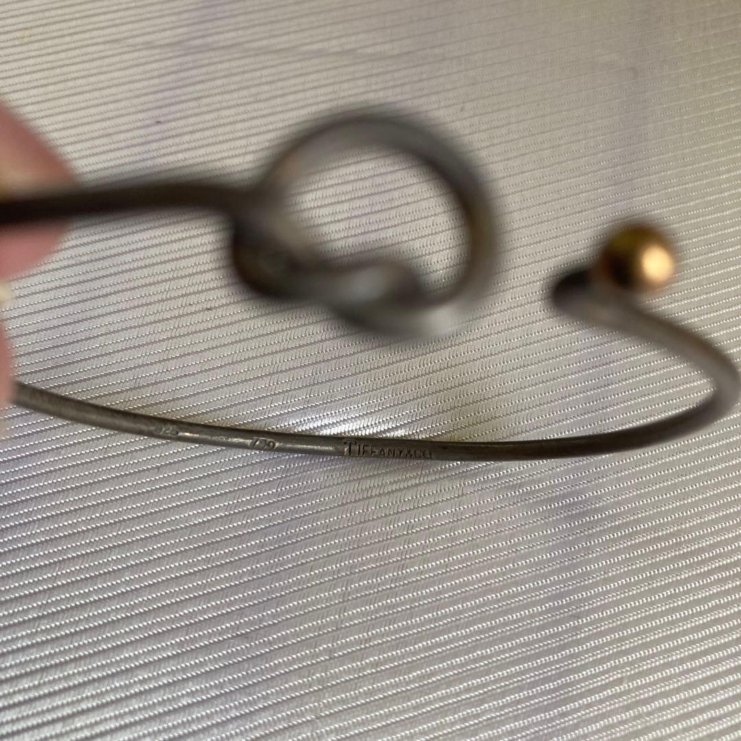 TIFFANY ブレスレット ラブノット 925 750 コンビ