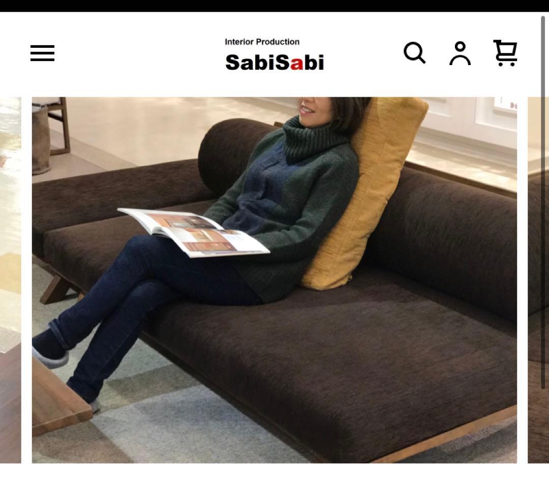 sabisabi Bソファ　クッション　カバー　セット