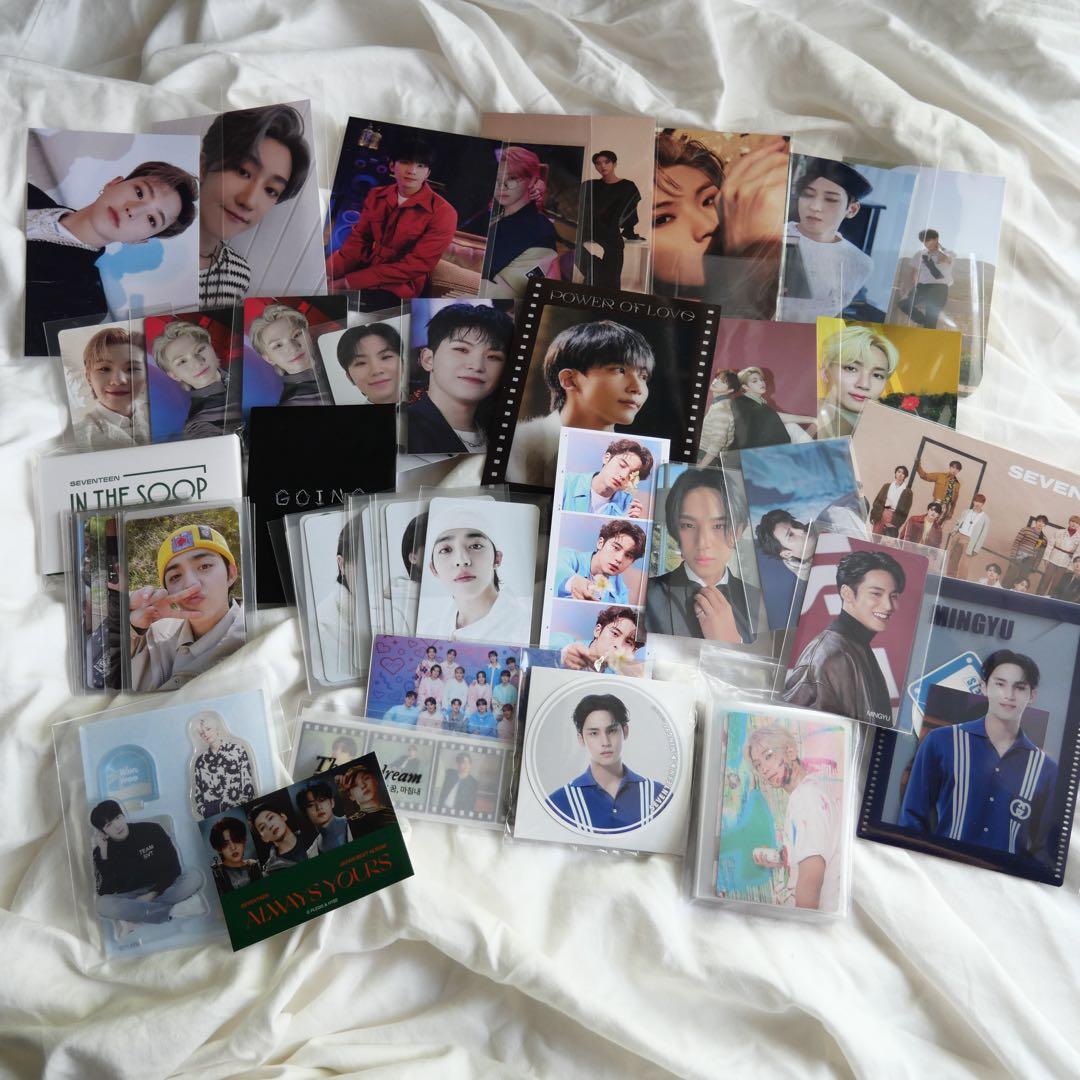 SEVENTEEN CD DVD うちわ トレカ まとめ売り