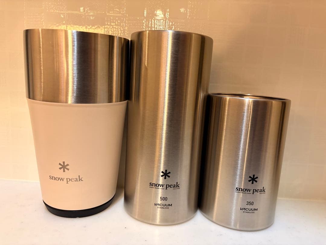  peak スノーピーク 缶クーラー&サーモタンブラーセット