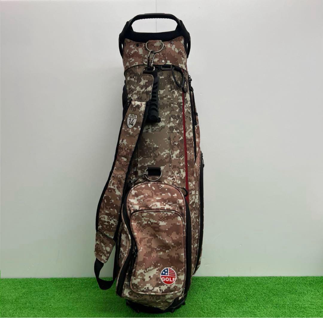 OOWLS(JYPER'S) オウルス　キャディバッグ 9インチ　カモフラージュ