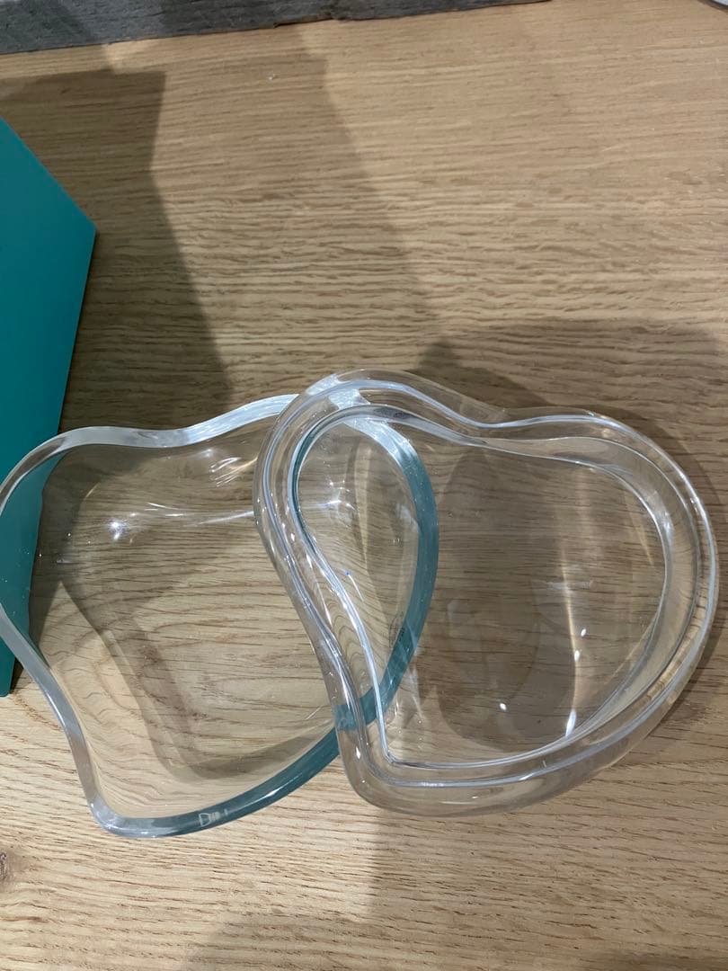 Tiffany & Co. ハート型ガラス小物入れ