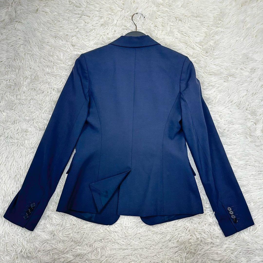 美品✨ セオリー パンツスーツ ネイビー Sサイズ 総裏 TAILOR