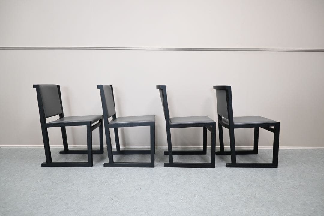 【展示極美品】B&B ITALIA MAXALTO MUSA ムーサ 4脚セット