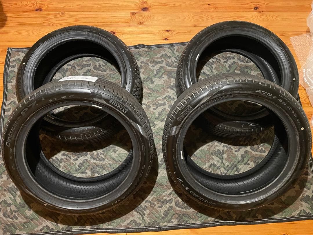 新車外し　ピレリ　Pirelli Cinturato P7 225/45 R18