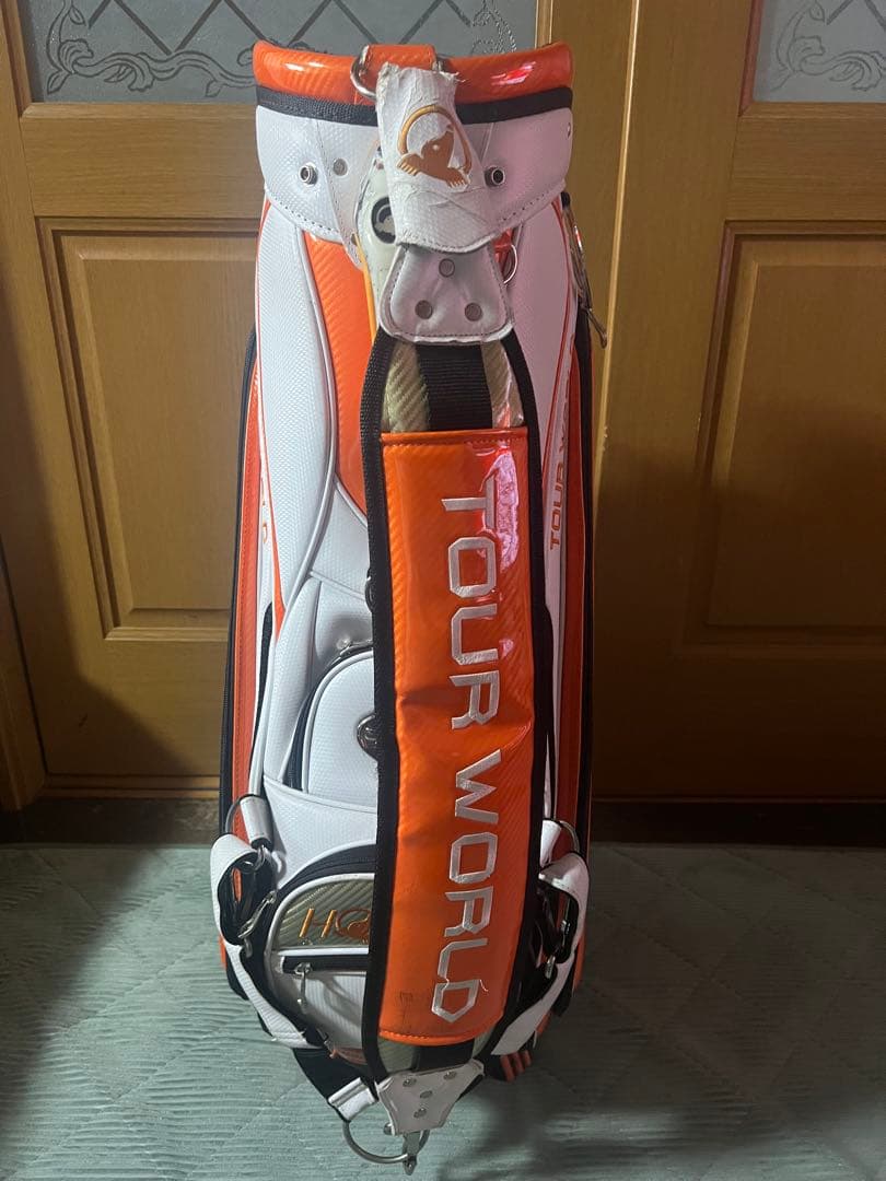 HONMA TOUR WORLD キャディバッグ オレンジ