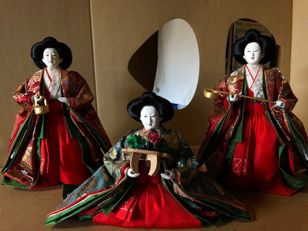 直接引取り／久月・雛人形・3段飾り