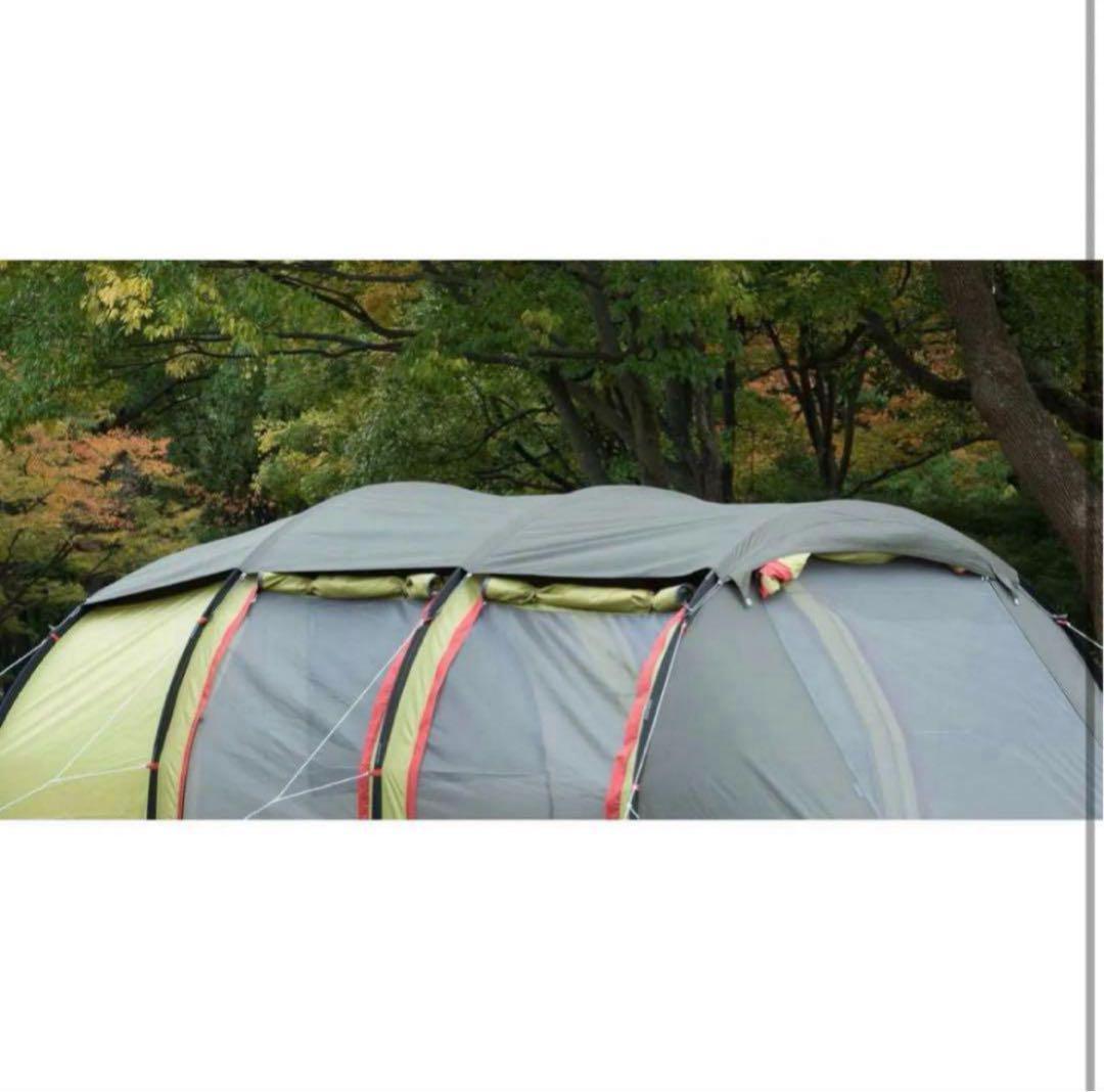 美品　テントファクトリー フォーシーズン　2ルームトンネルテント　ルーフカバー付