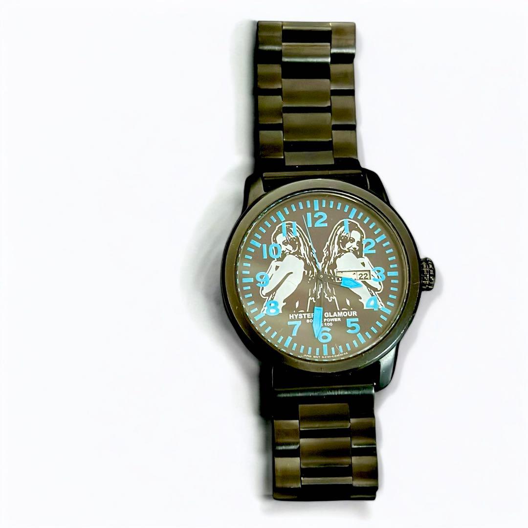 7月SALE☆HYSTERIC GLAMOUR☆アナログソーラーパワーウォッチ☆