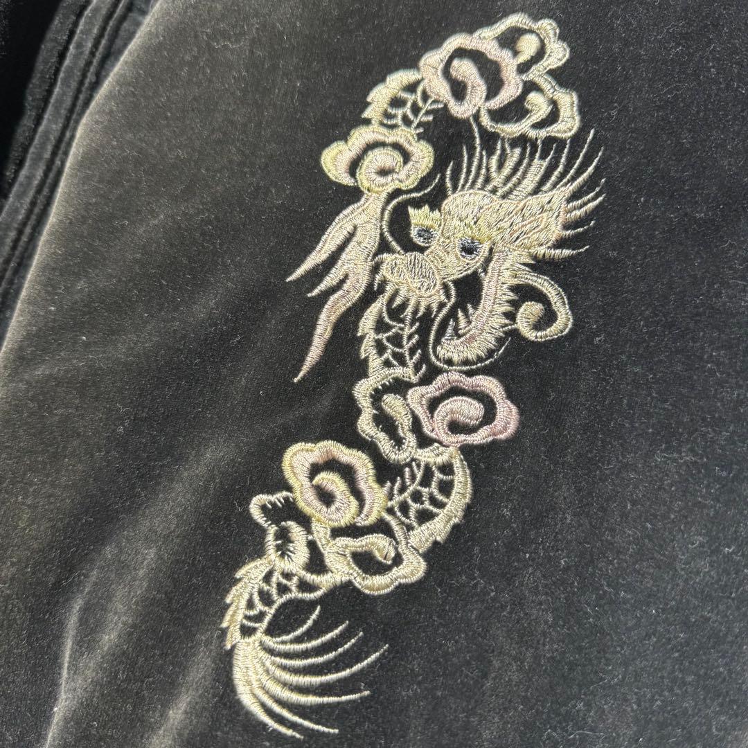 90s 別珍 souvenir jacket