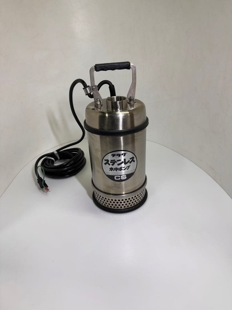 CS ステンレス 水中ポンプ 約3メートル電源コード付き