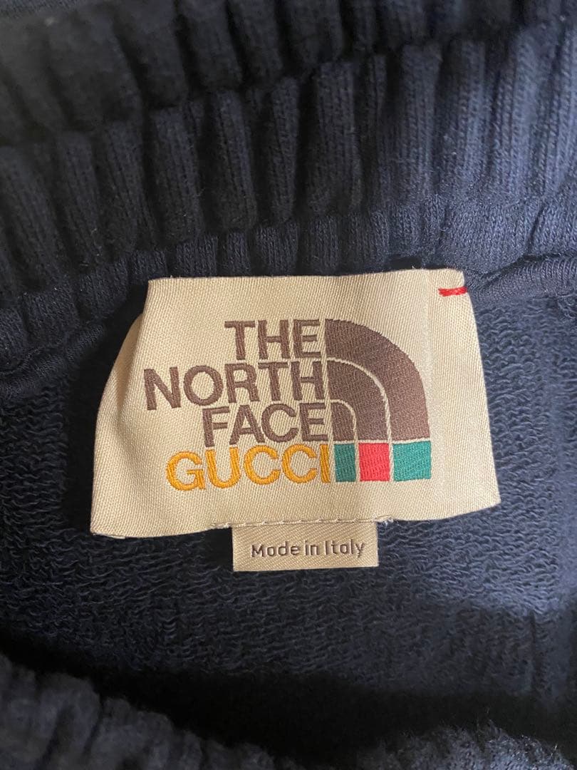 グッチ×ノースフェイス　スウェット　新品未使用　タグ付き　ブラック　Gucci