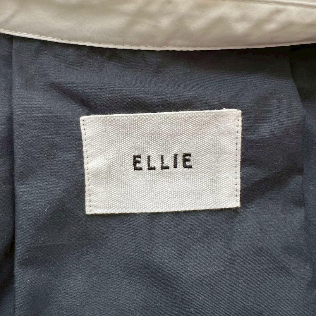 タグ付✨️ELLIE 予約完売品 ラウンドカラーブラウス ネイビー